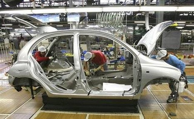 Nissan должен был открыть сборочный завод в 2010 году в Сандерленде, Великобритания». data-height = 