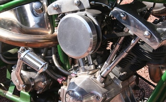 Карбюратор CV, установленный на двигателе Harley-Davidson Shovelhead