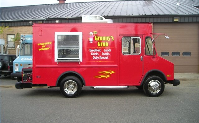 1988 Chevrolet Food service step van