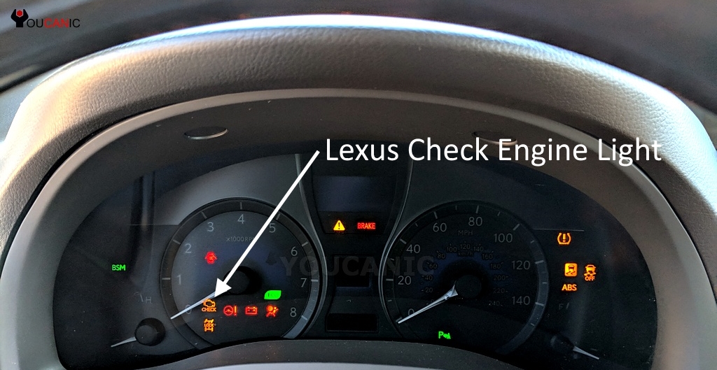 Lexus Rx350 Check Engine Light Vsc Trac Off